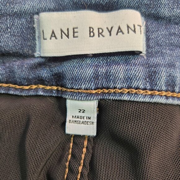 Lane Bryant Womens High-Rise Bootcut Jeans Size 22 Flex Magic Waistband - Picture 9 of 11